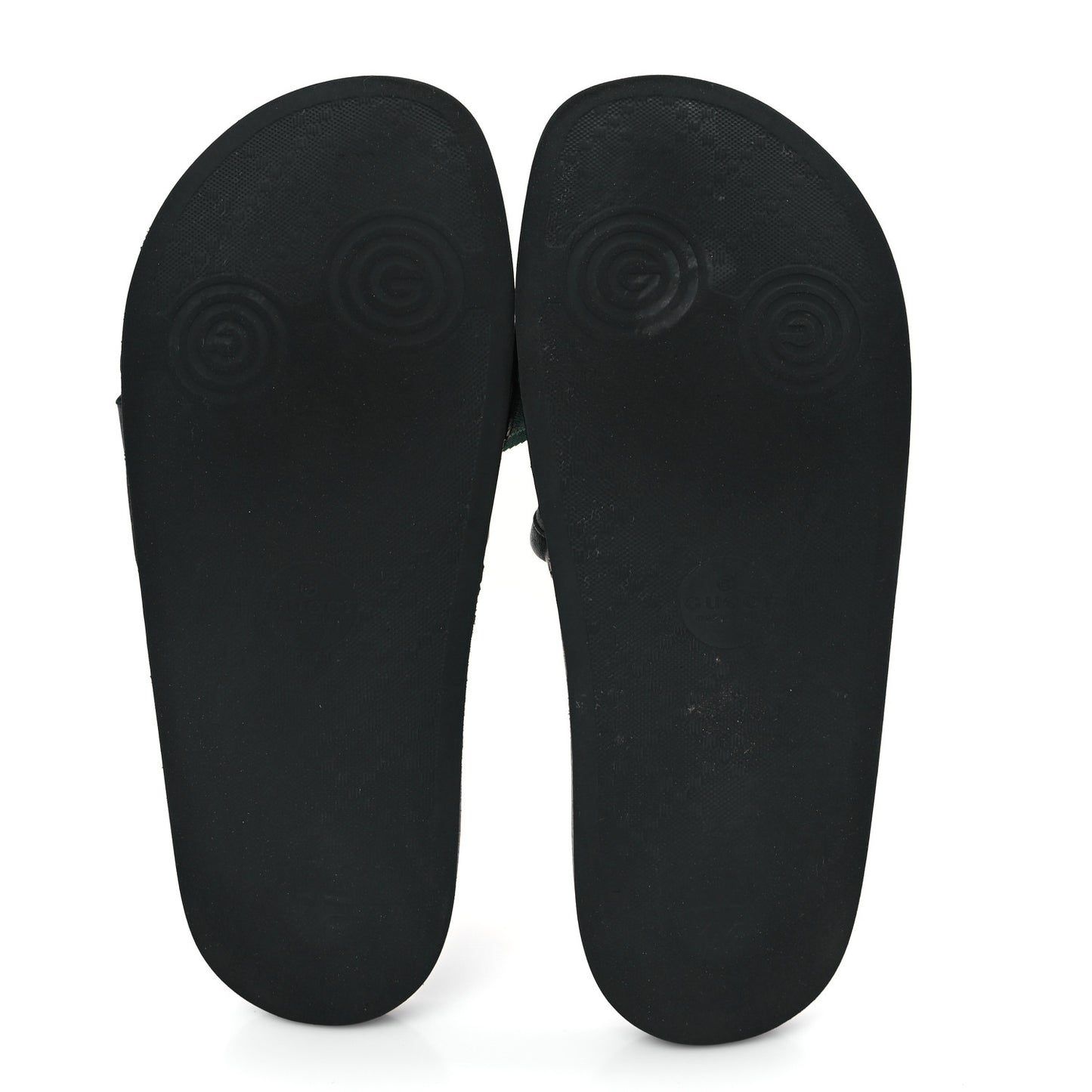 Satin Web Bow Slide Sandals 39 Black