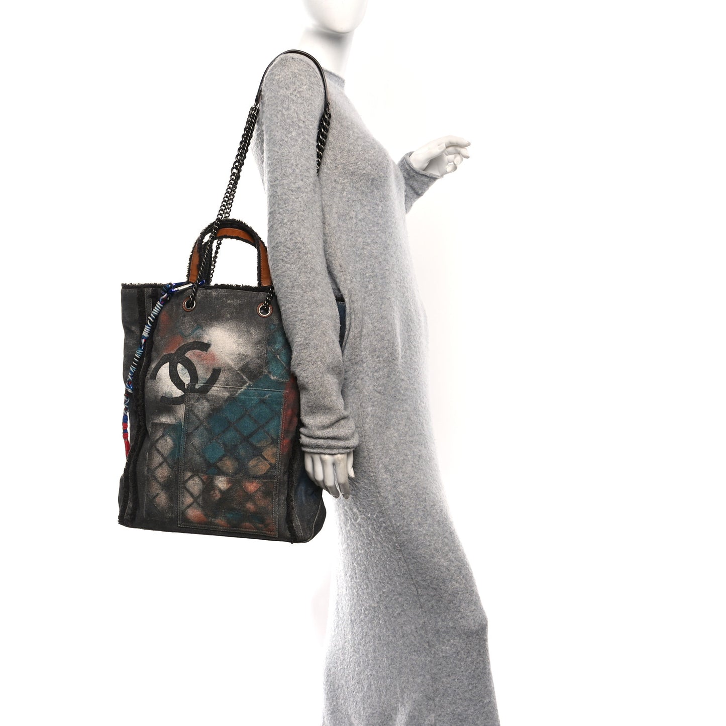 Canvas Graffiti Art School Oh My Boy Tote Black