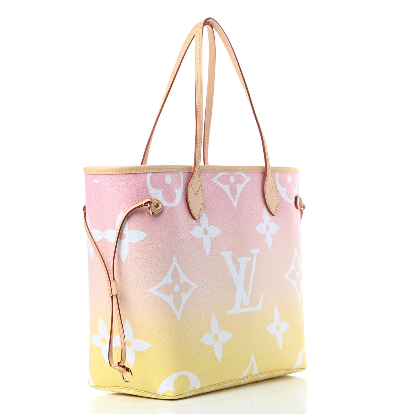 Monogram Giant By The Pool Neverfull MM Light Pink