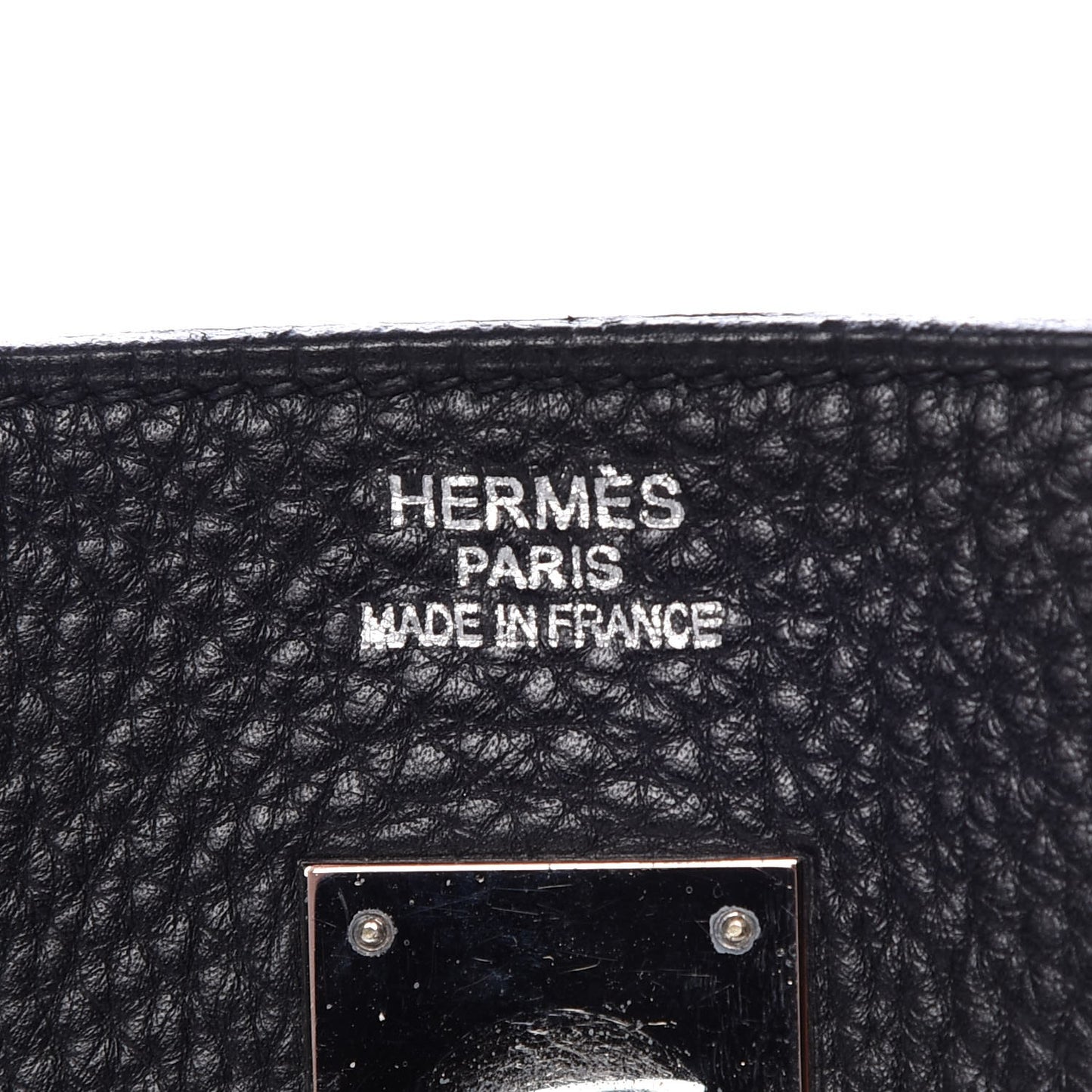 Togo Birkin 40 Black