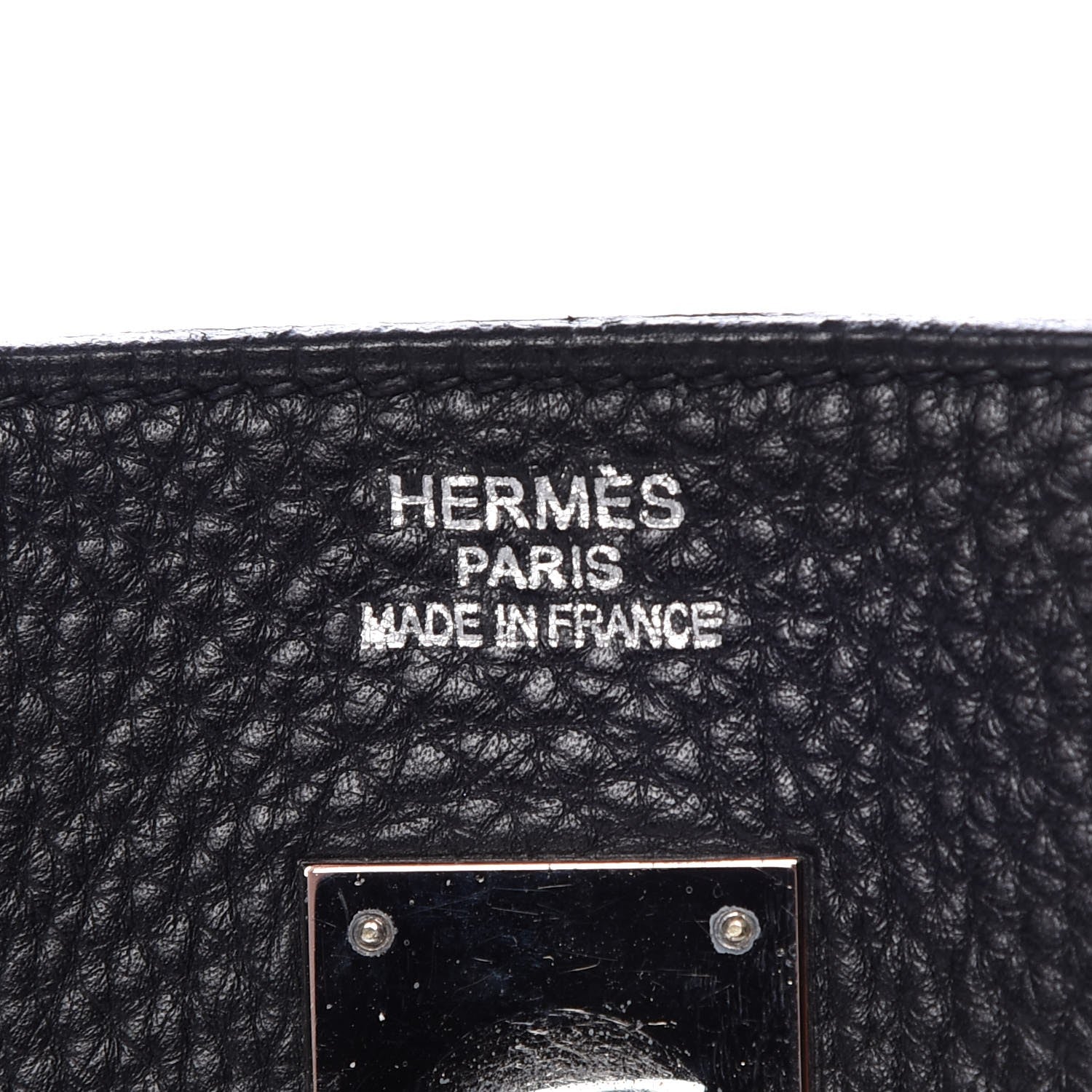 Hermes Togo Birkin 40 Black 6 of 11
