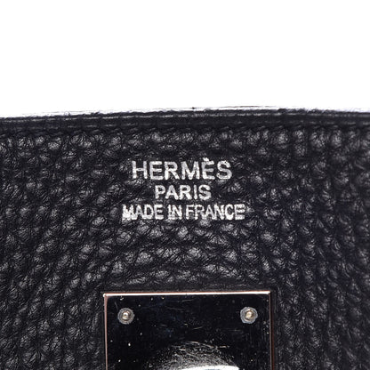 Hermes Togo Birkin 40 Black 6 of 11