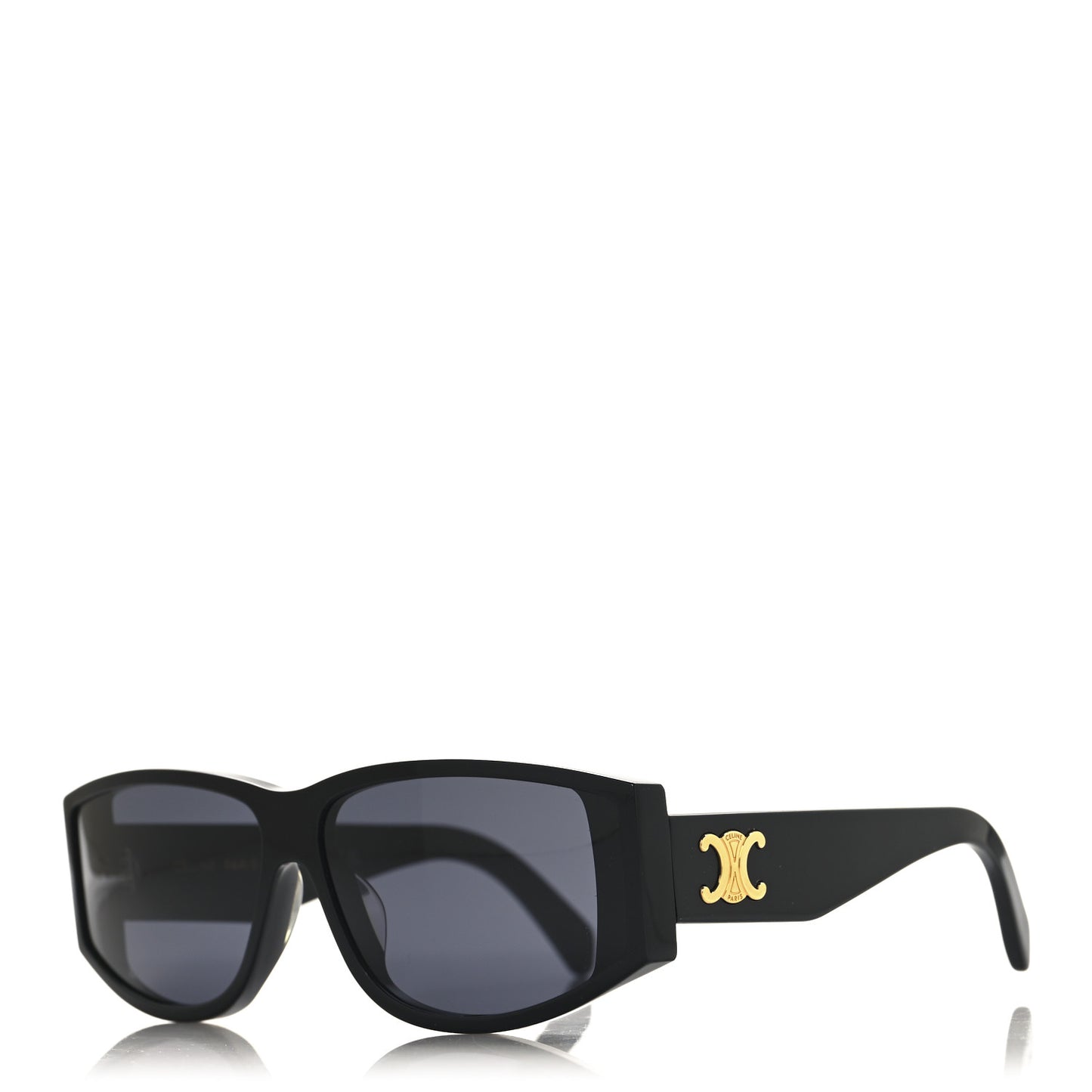 Acetate Triomphe Sunglasses CL40227U Black