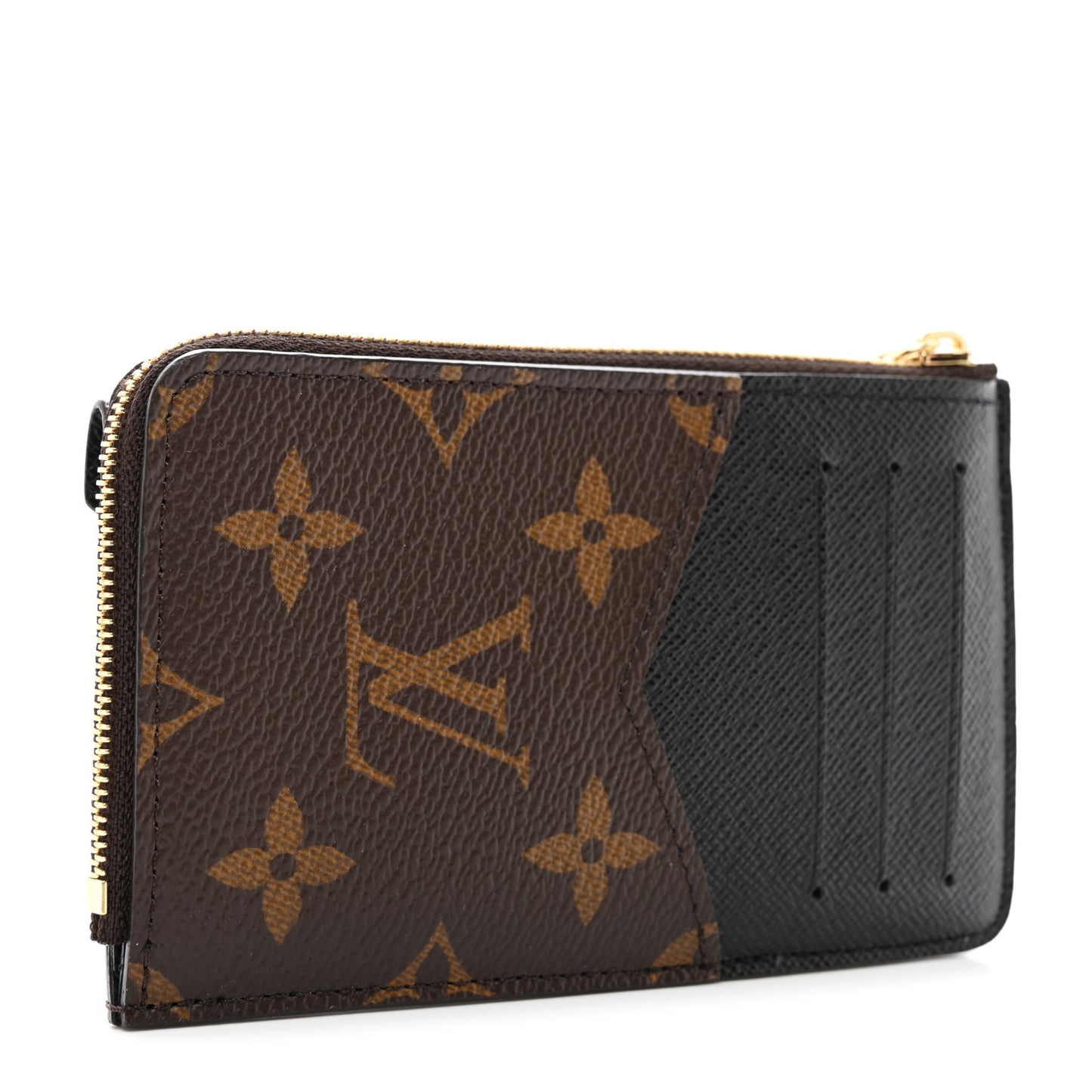 Monogram Recto Verso Card Holder Black