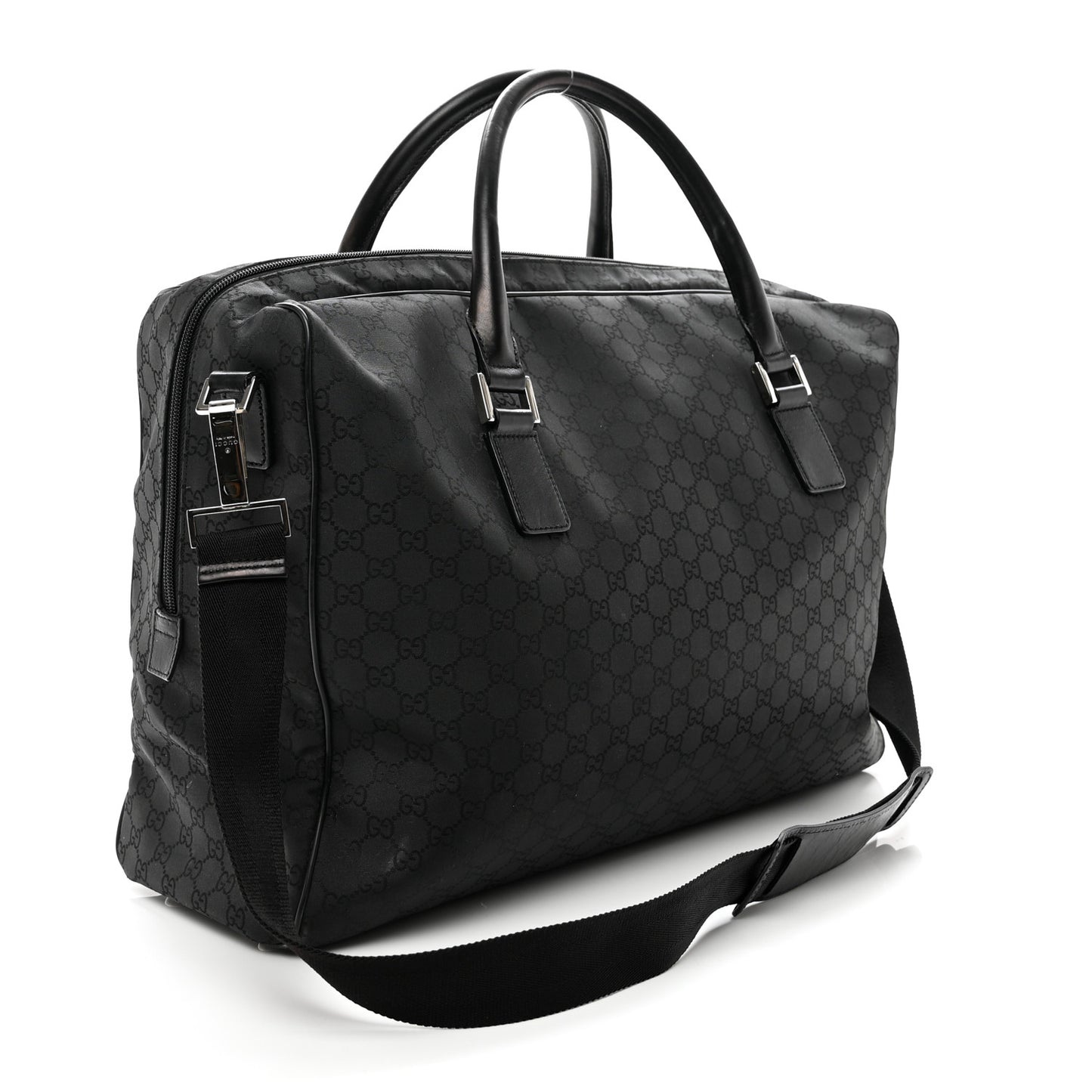 Denim Monogram Large Carry On Duffle Black