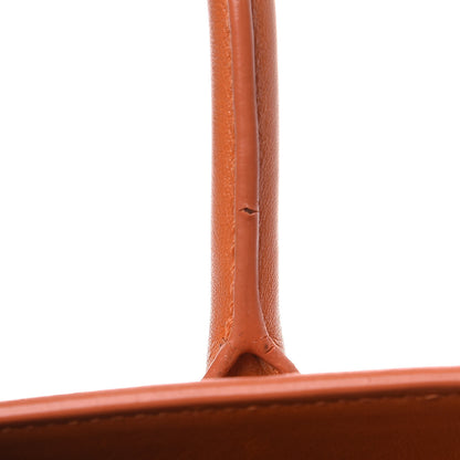 Saint Laurent Calfskin Baby Sac De Jour Orange 13 of 13
