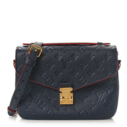 Louis Vuitton Empreinte Pochette Metis Marine Rouge 1 of 9