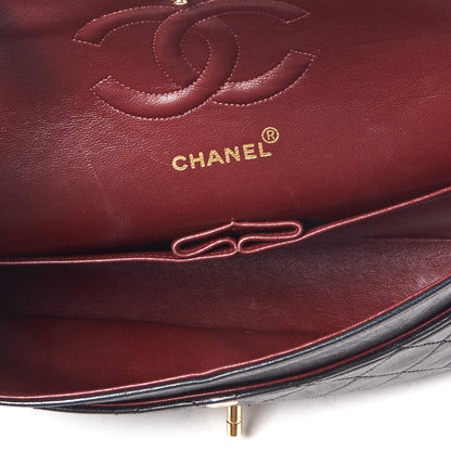 Chanel Lambskin Quilted Medium Double Flap Black 4 of 9