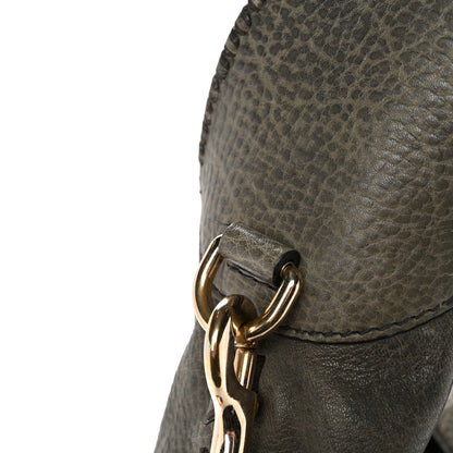 Gucci Calfskin Large New Jackie Shoulder Bag Military 11 of 16