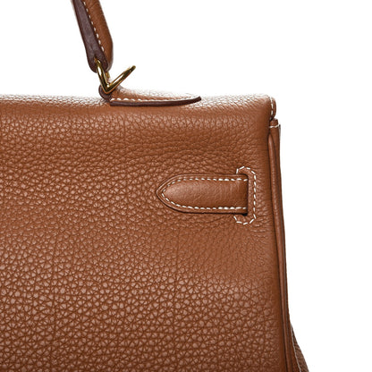 Hermes Togo Kelly Retourne 35 Gold 25 of 34