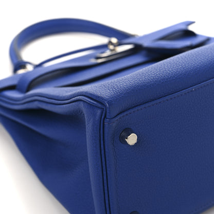 Hermes Togo Kelly Retourne 28 Bleu Royal 9 of 12