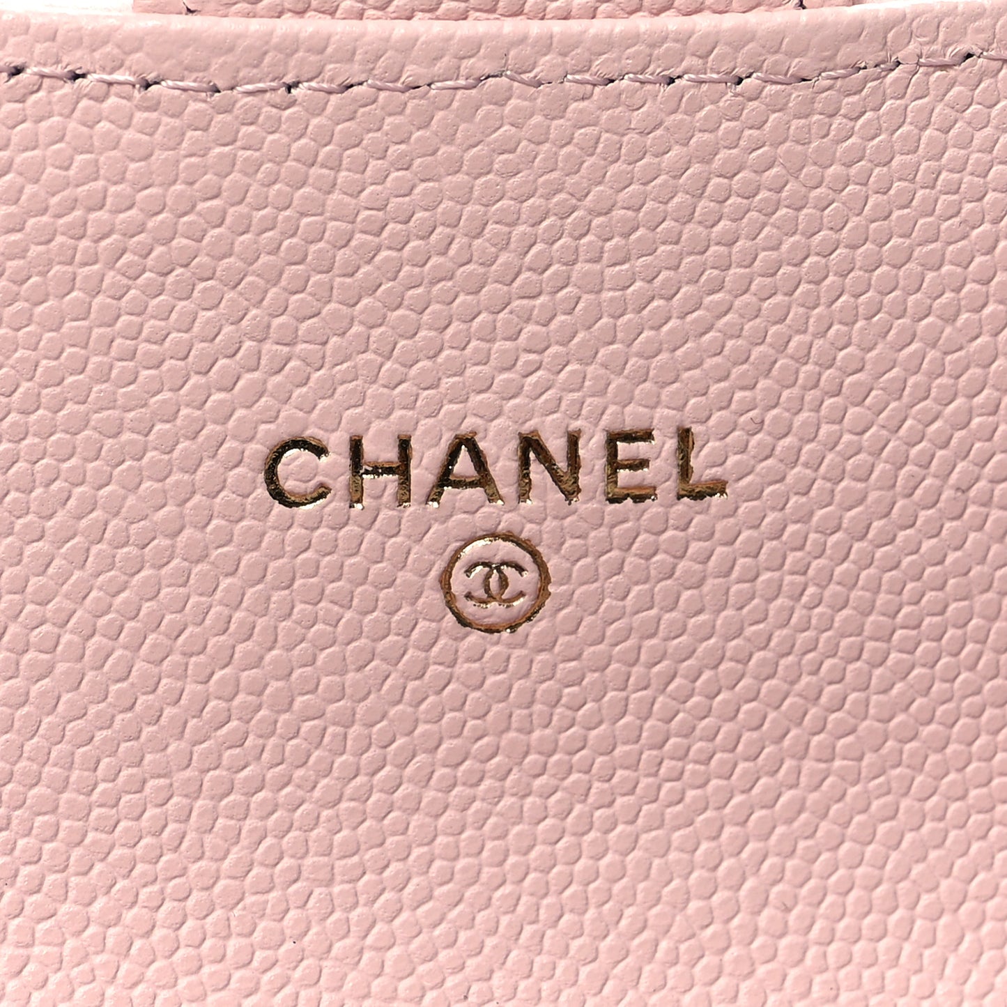Caviar Quilted Medium Flap Wallet Light Pink
