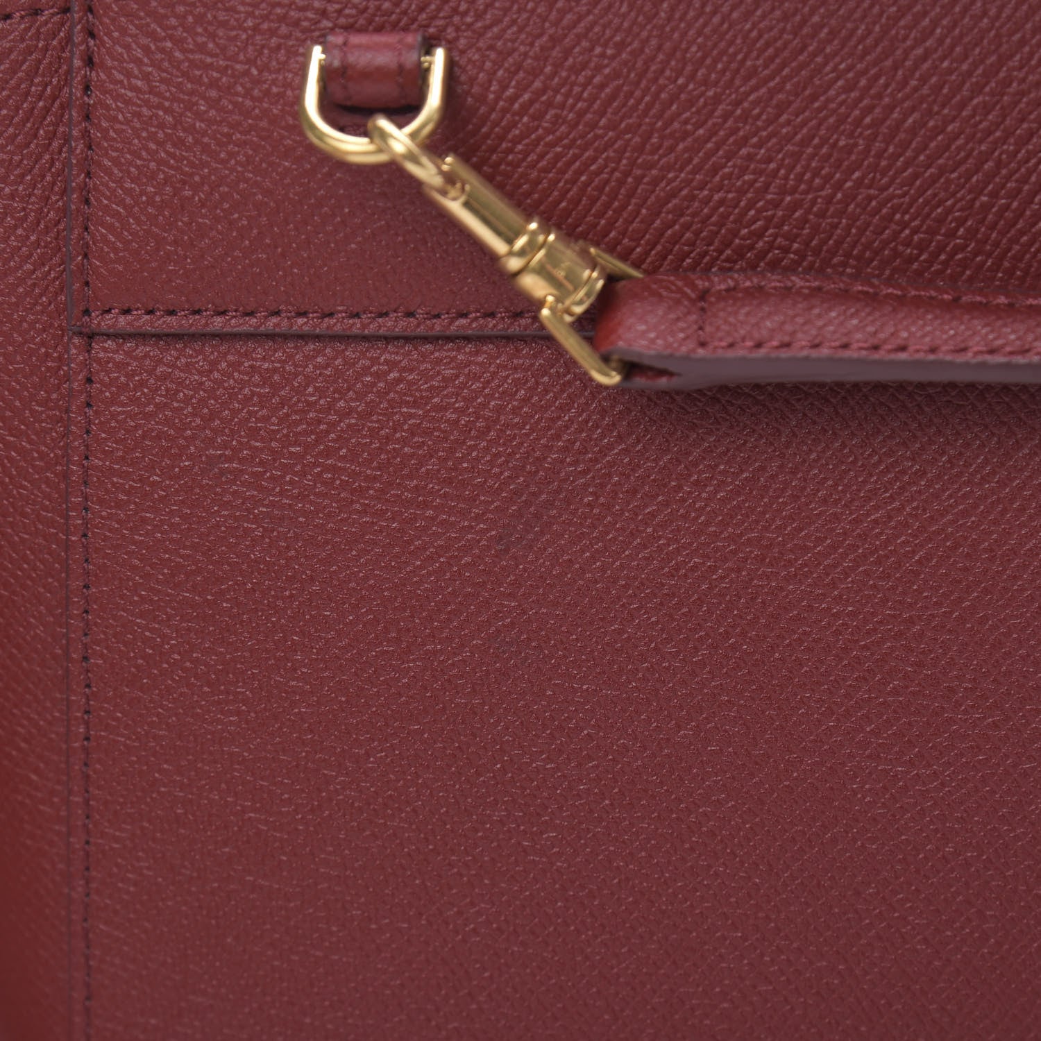 Celine Grained Calfskin Nano Belt Bag Acai 13 of 13