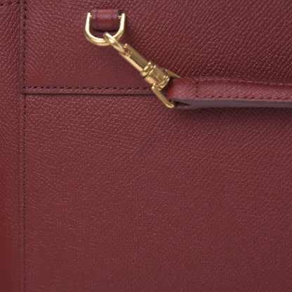 Celine Grained Calfskin Nano Belt Bag Acai 13 of 13