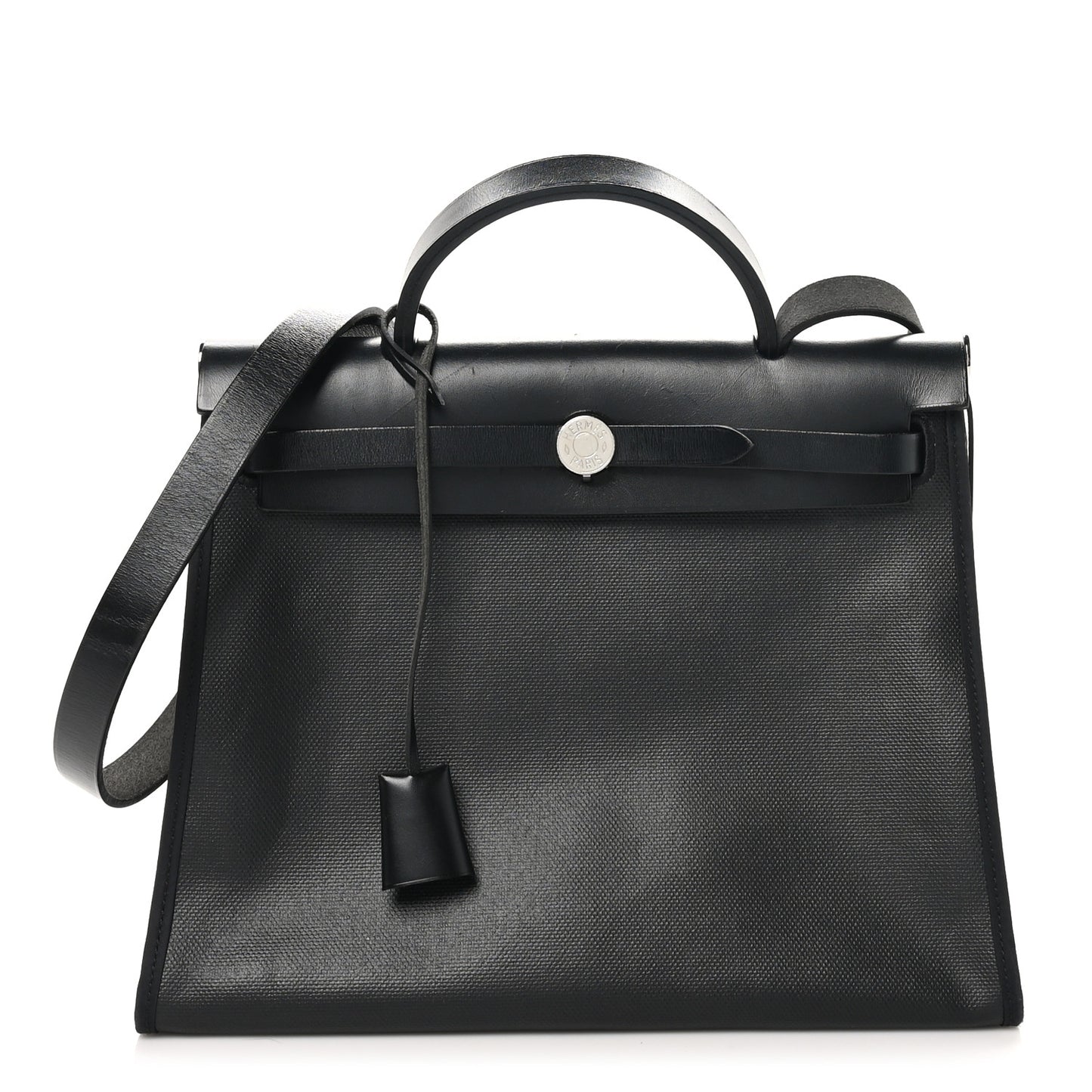 Toile H Berline Vache Hunter Herbag Zip PM 31 Black Ecru