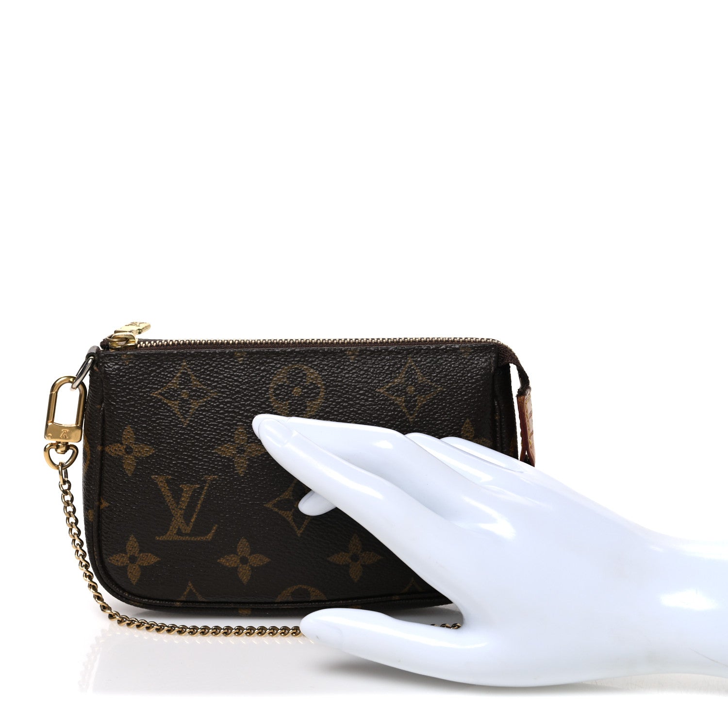Louis Vuitton Monogram Mini Pochette Accessories 2 of 7