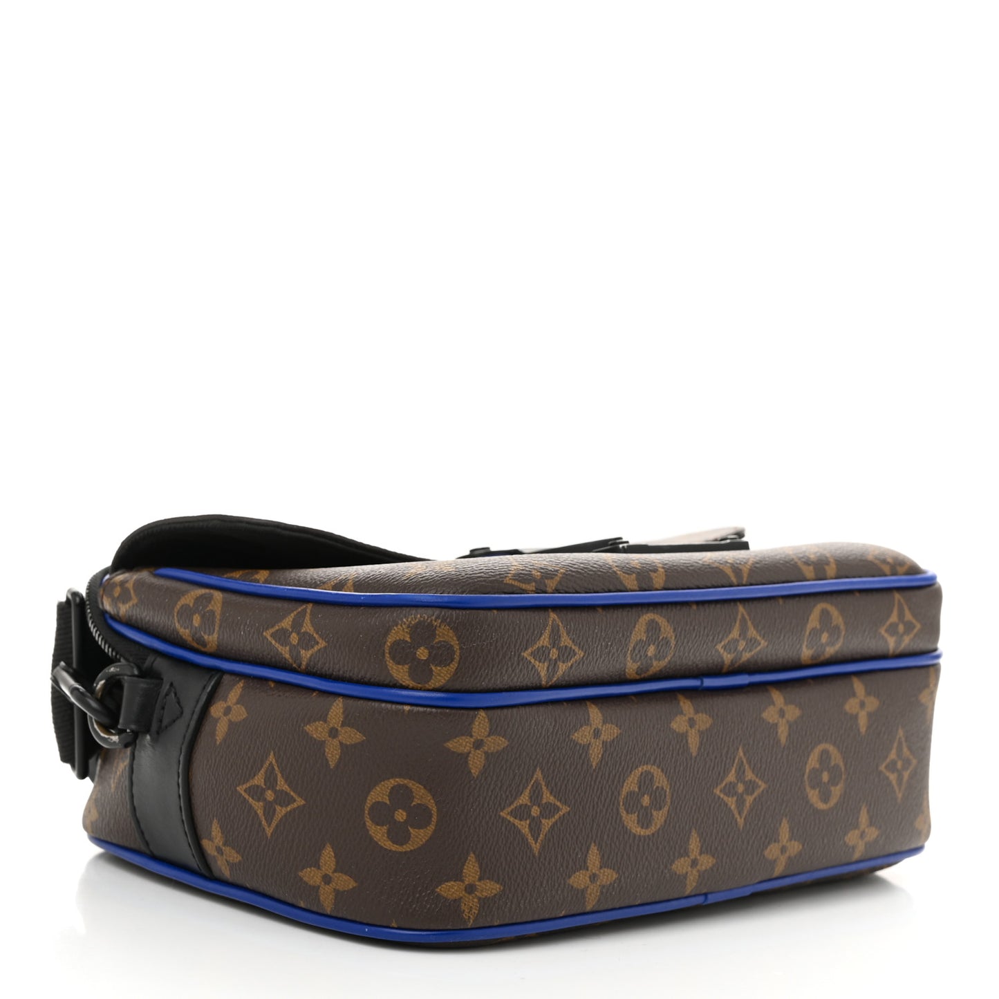 Monogram Macassar S Lock Messenger Blue