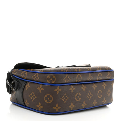 Louis Vuitton Monogram Macassar S Lock Messenger Blue 4 of 10