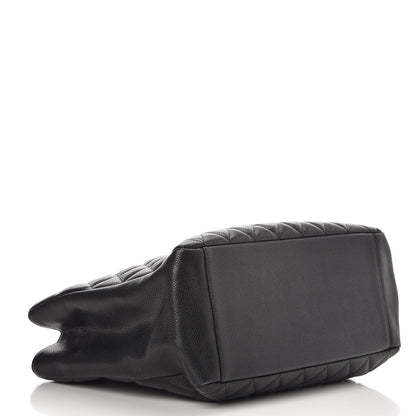 Chanel Caviar Quilted Grand Shopping Tote GST Black 4 of 7