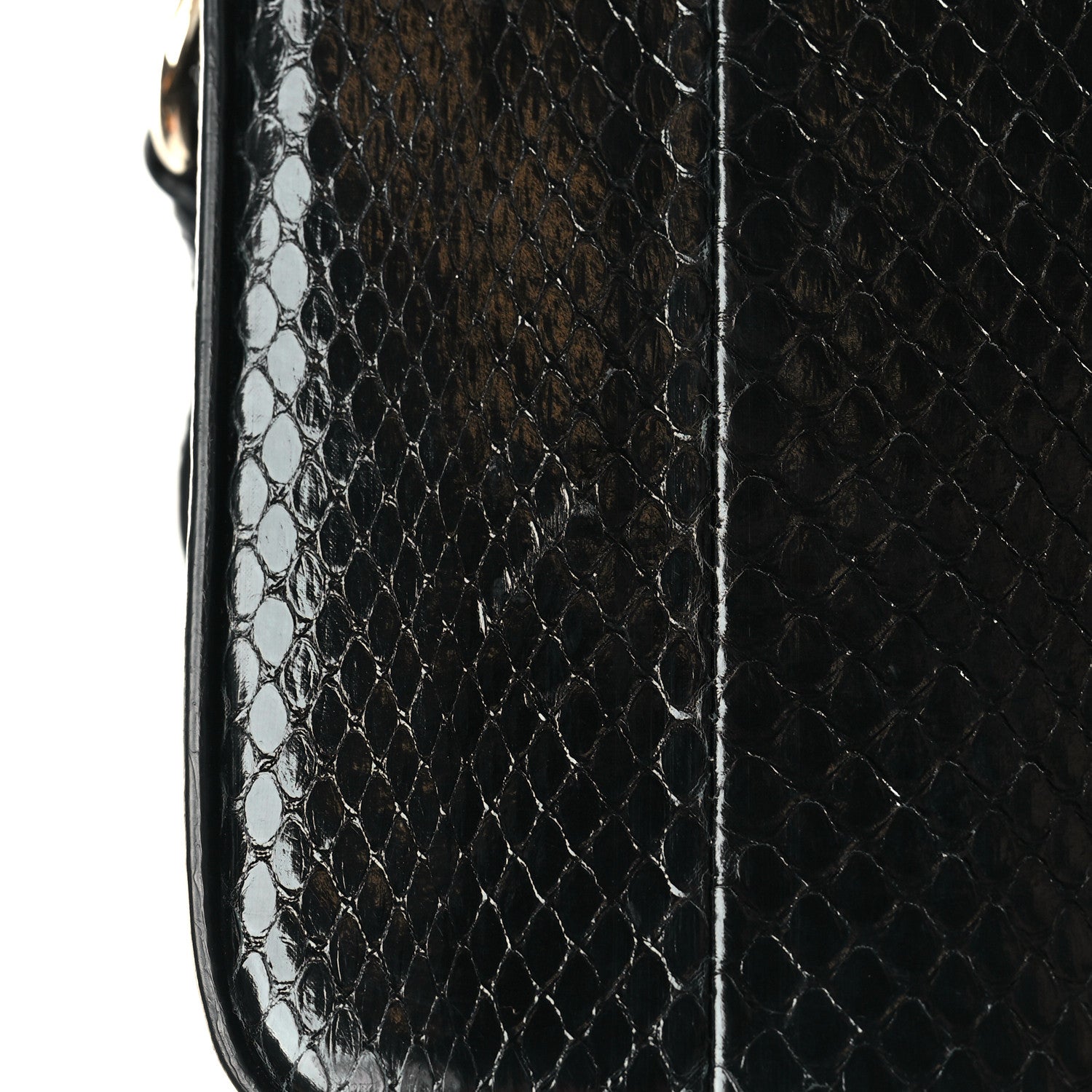 Lanvin Snakeskin JL Carnet Crossbody Black 14 of 14