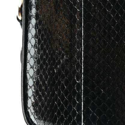 Lanvin Snakeskin JL Carnet Crossbody Black 14 of 14