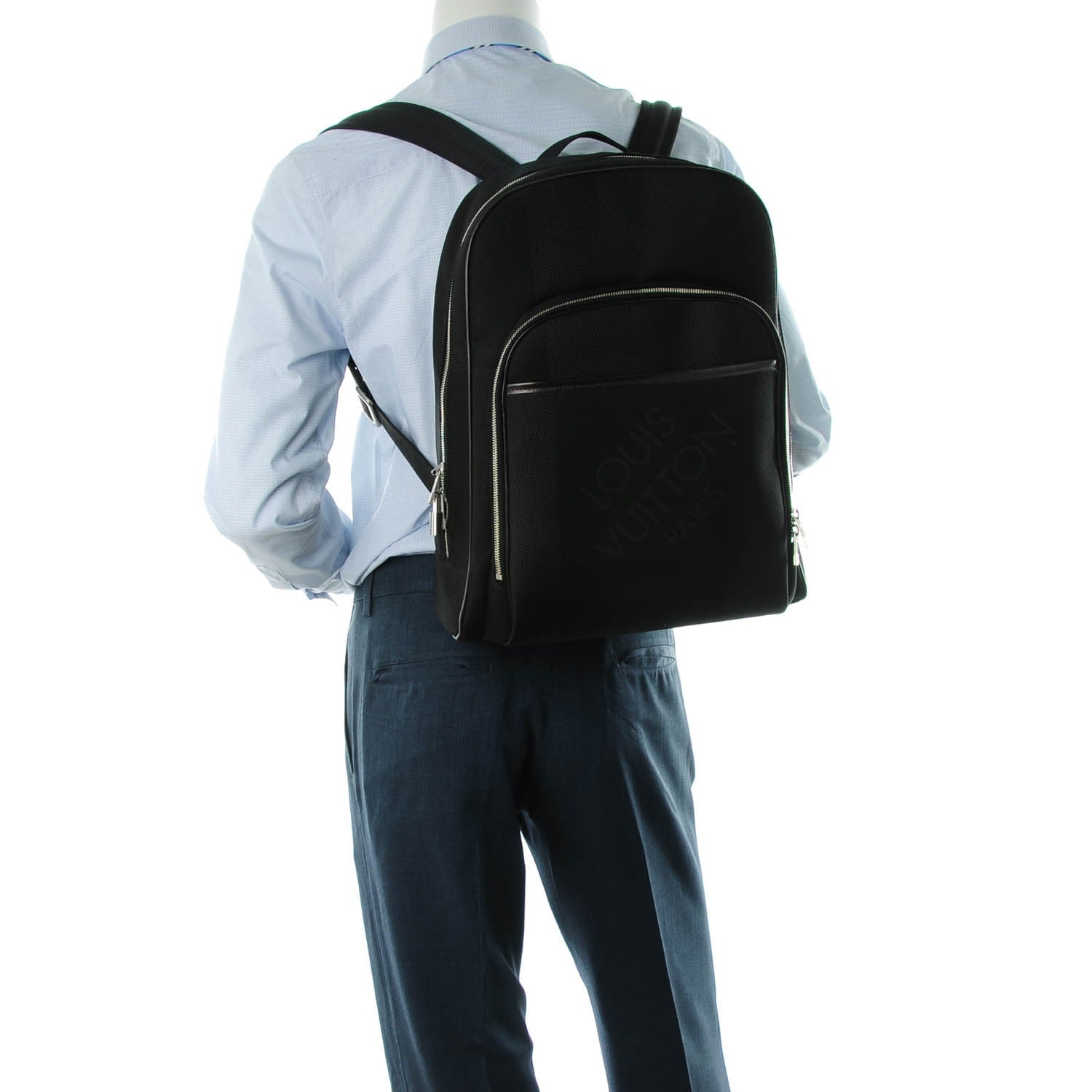 Louis Vuitton Damier Geant Neo Bongo Backpack Black 2 of 7