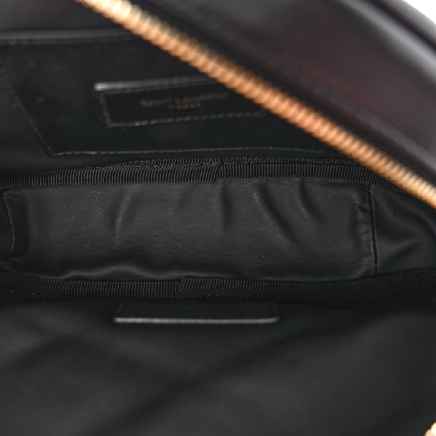 Lambskin Quilted Lolita Cosmetic Pouch Black