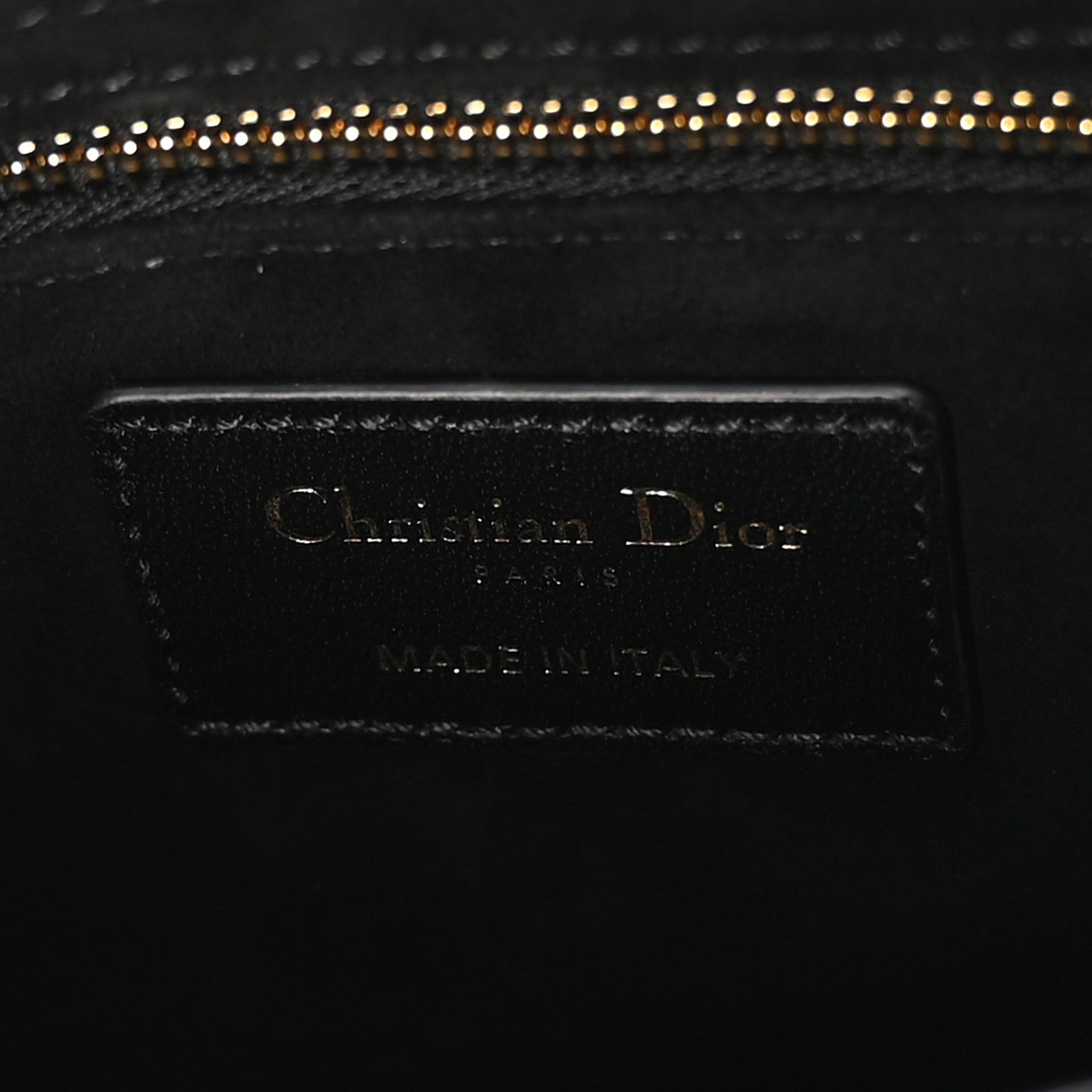 Christian Dior Lambskin Cannage Small My ABCDior Lady Dior Black 6 of 11