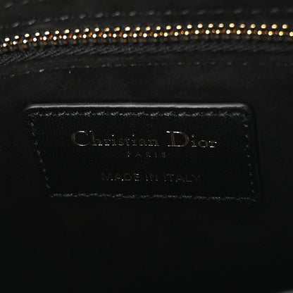 Christian Dior Lambskin Cannage Small My ABCDior Lady Dior Black 6 of 11
