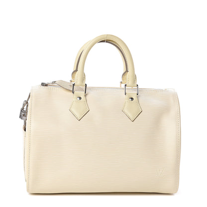 Louis Vuitton Epi Speedy 25 Ivory 1 of 8