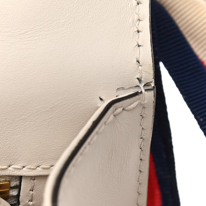 Gucci Calfskin Small Sylvie Shoulder Bag Off White 13 of 13