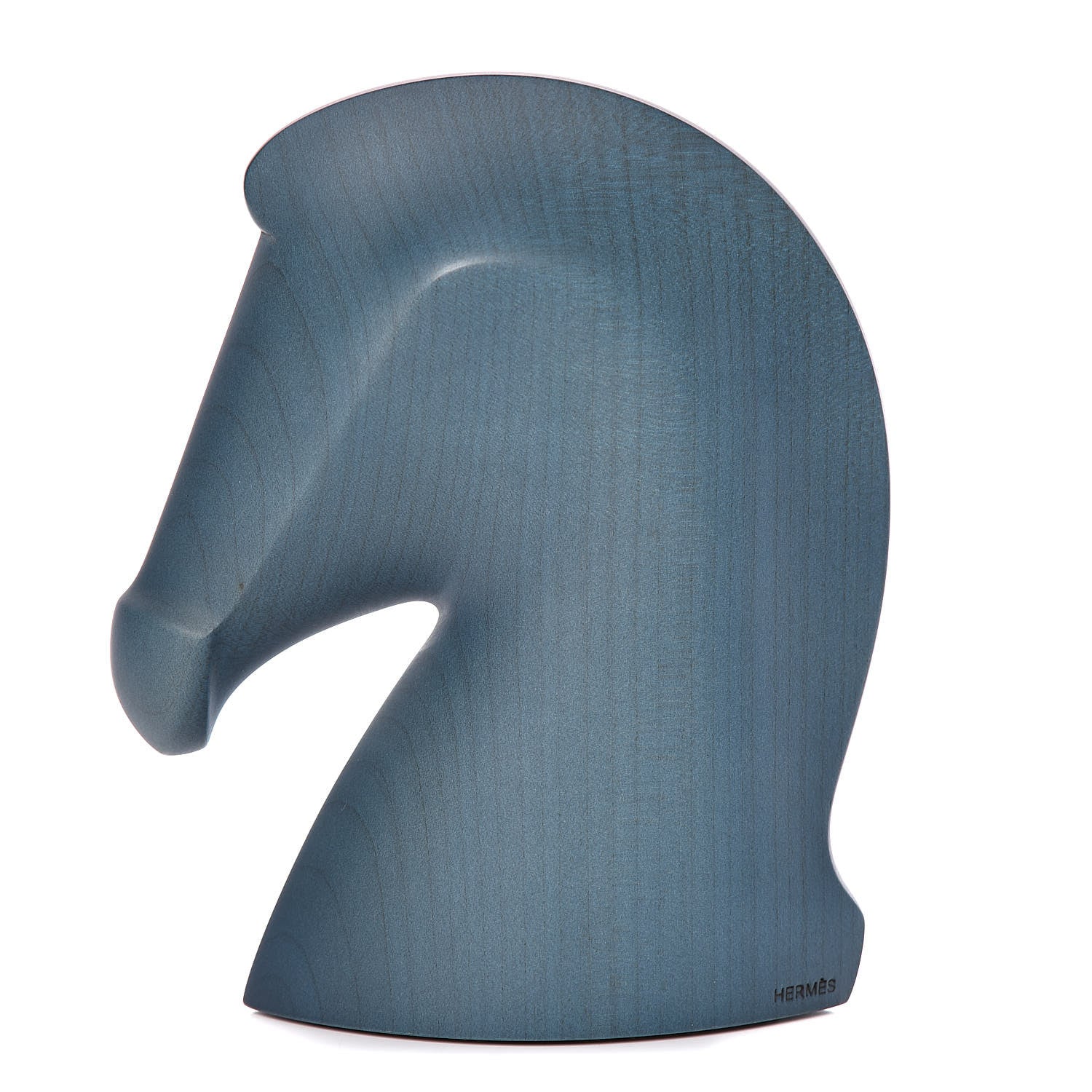 Hermes Maple Wood Samarcande Paperweight Bleu Indigo 1 of 7