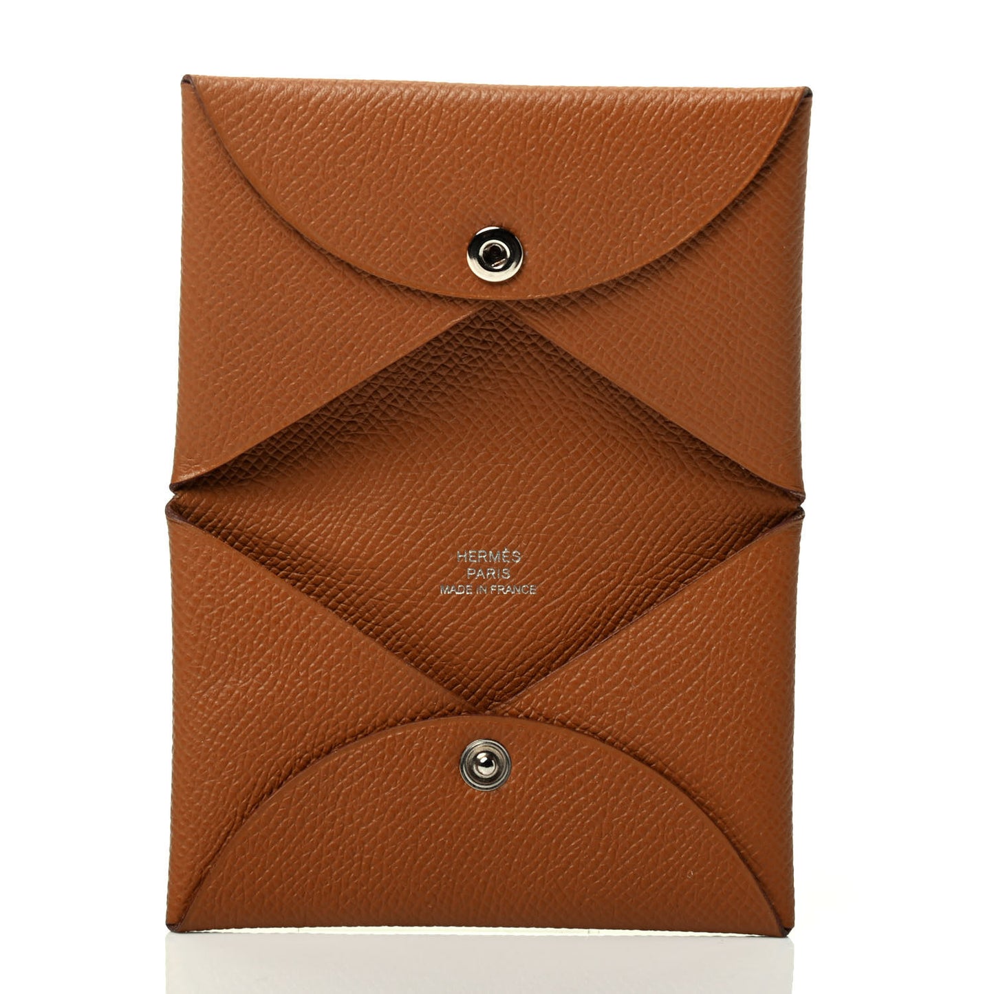 Epsom Calvi Card Case Gold