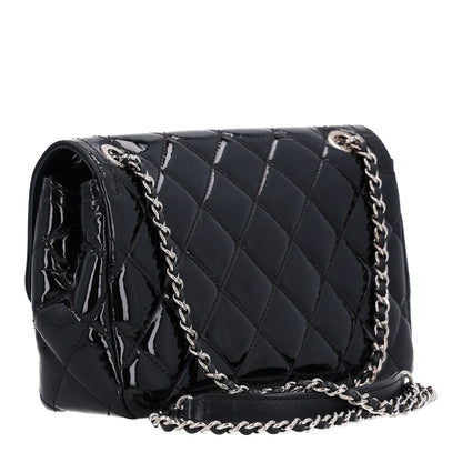 Chanel Patent Quilted Small Coco Shine Flap Black 3 of 10
