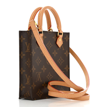 Louis Vuitton Monogram Petit Sac Plat 2 of 9