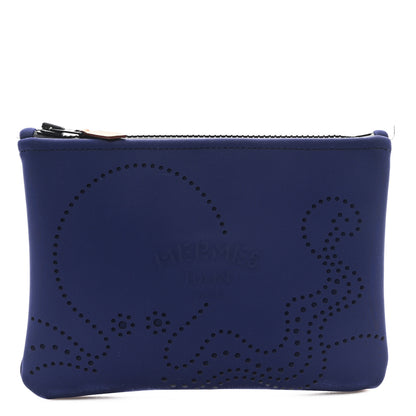 Hermes Neoprene Small Neobain Poulpe Fiction Case Bleu Marine 1 of 7