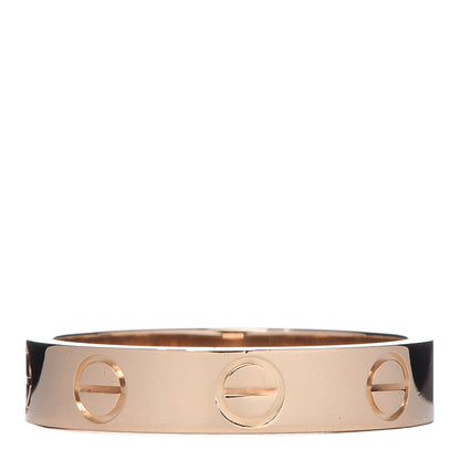 Cartier 18K Yellow Gold 3.5mm LOVE Wedding Band Ring 48 4.5 3 of 5