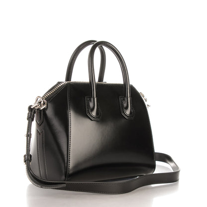 Givenchy Shiny Lord Calfskin Mini Antigona Black 3 of 7