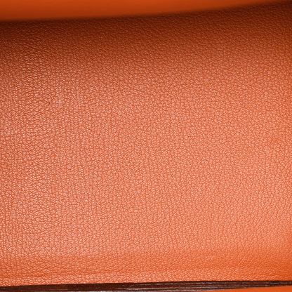 Hermes Togo Birkin 35 Orange 12 of 17