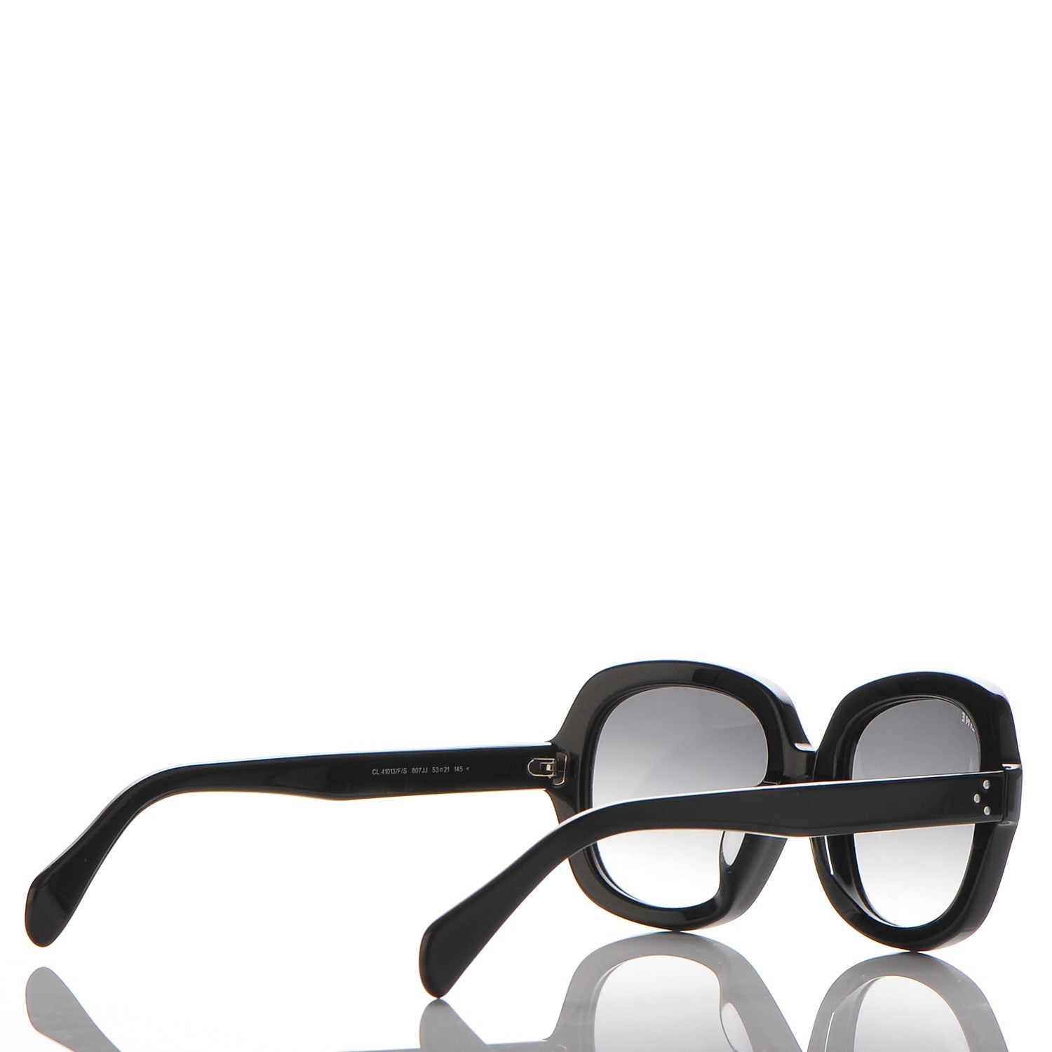 Celine Sunglasses CL 41013/F/S Black 4 of 8