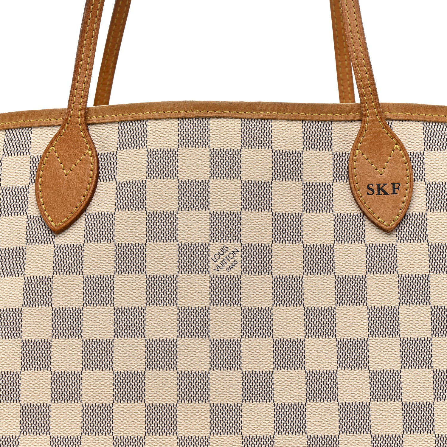 Louis Vuitton Damier Azur Neverfull MM 9 of 17