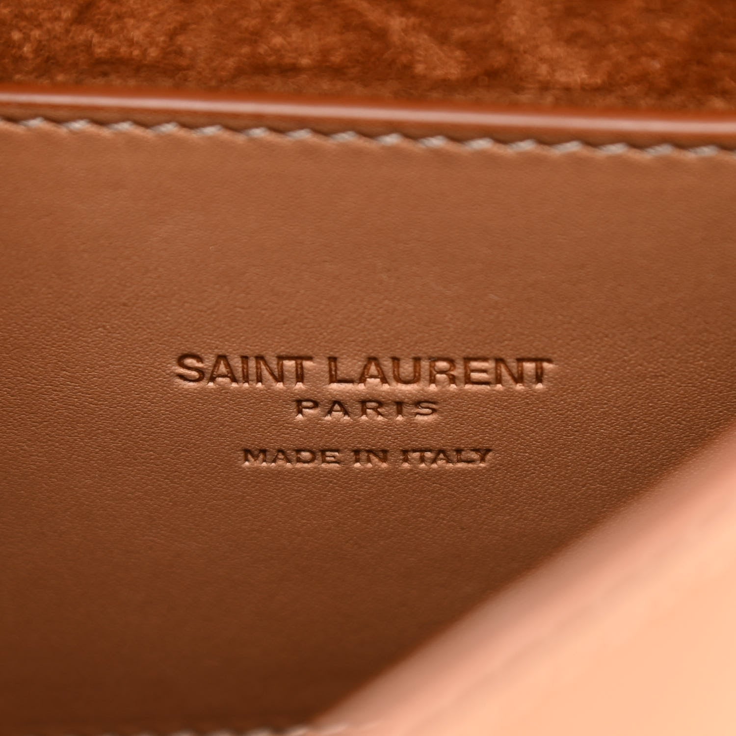 Saint Laurent Smooth Vintage Calfskin Monogram Small Kaia Satchel Gold 6 of 11
