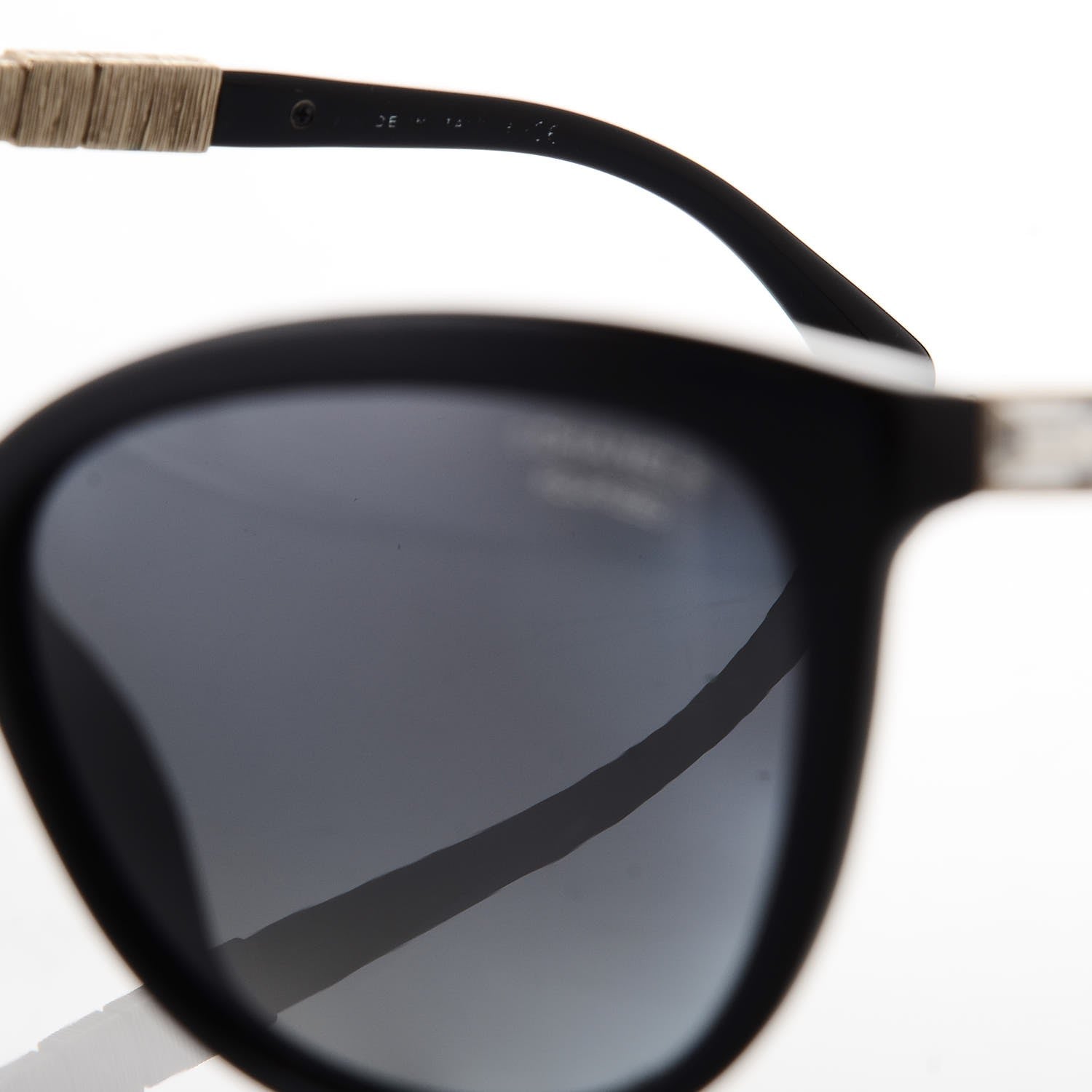Chanel Crystal Baguette Polarized Cat Eye Bijou Sunglasses 5307-B Black 6 of 8