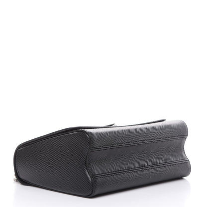 Louis Vuitton Epi Crystal Embellished Twist Shoulder Bag MM Black 4 of 9