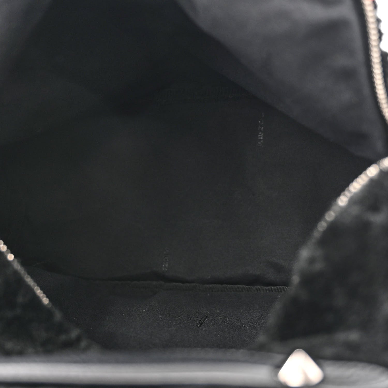 Fendi Shearling Monster Backpack Multicolor Black 5 of 10