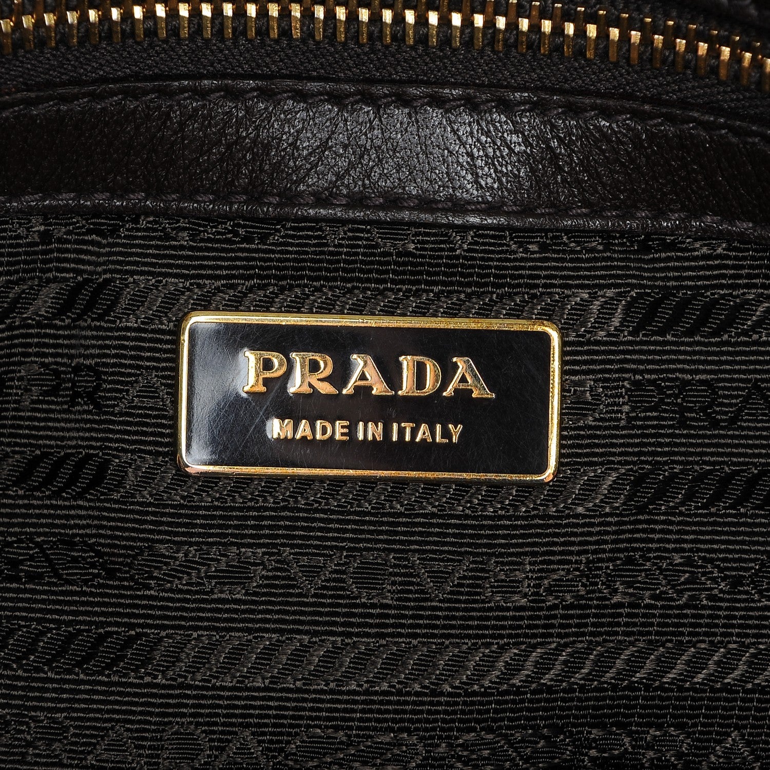 Prada Nappa Gaufre Shopping Satchel Noce 6 of 10