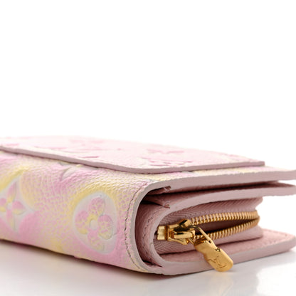 Louis Vuitton Empreinte Monogram Summer Stardust Clea Wallet Pink 11 of 14