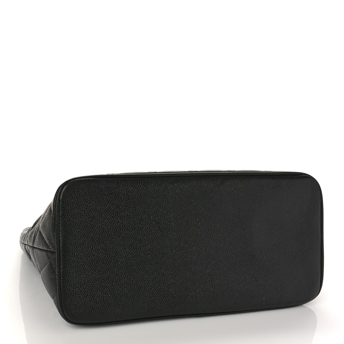 Caviar Quilted Medallion Tote Black