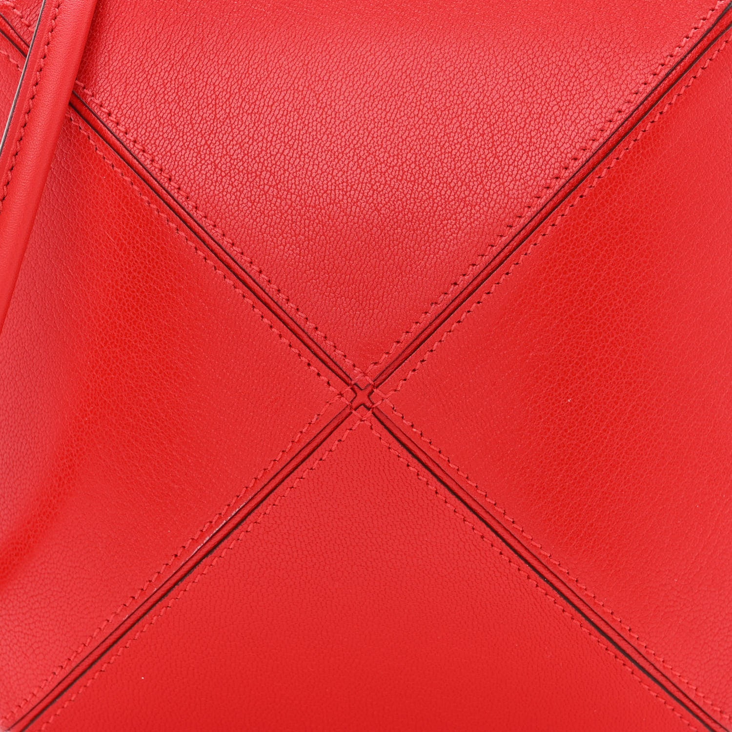 Hermes Chevre Chamkila Clou Medor Clutch Rouge De Coeur 8 of 10