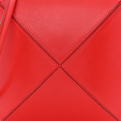 Hermes Chevre Chamkila Clou Medor Clutch Rouge De Coeur 8 of 10